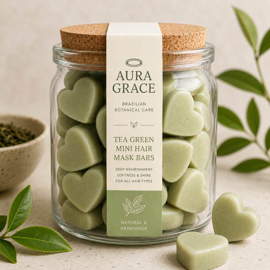 Green Tea Hair Mask Bars